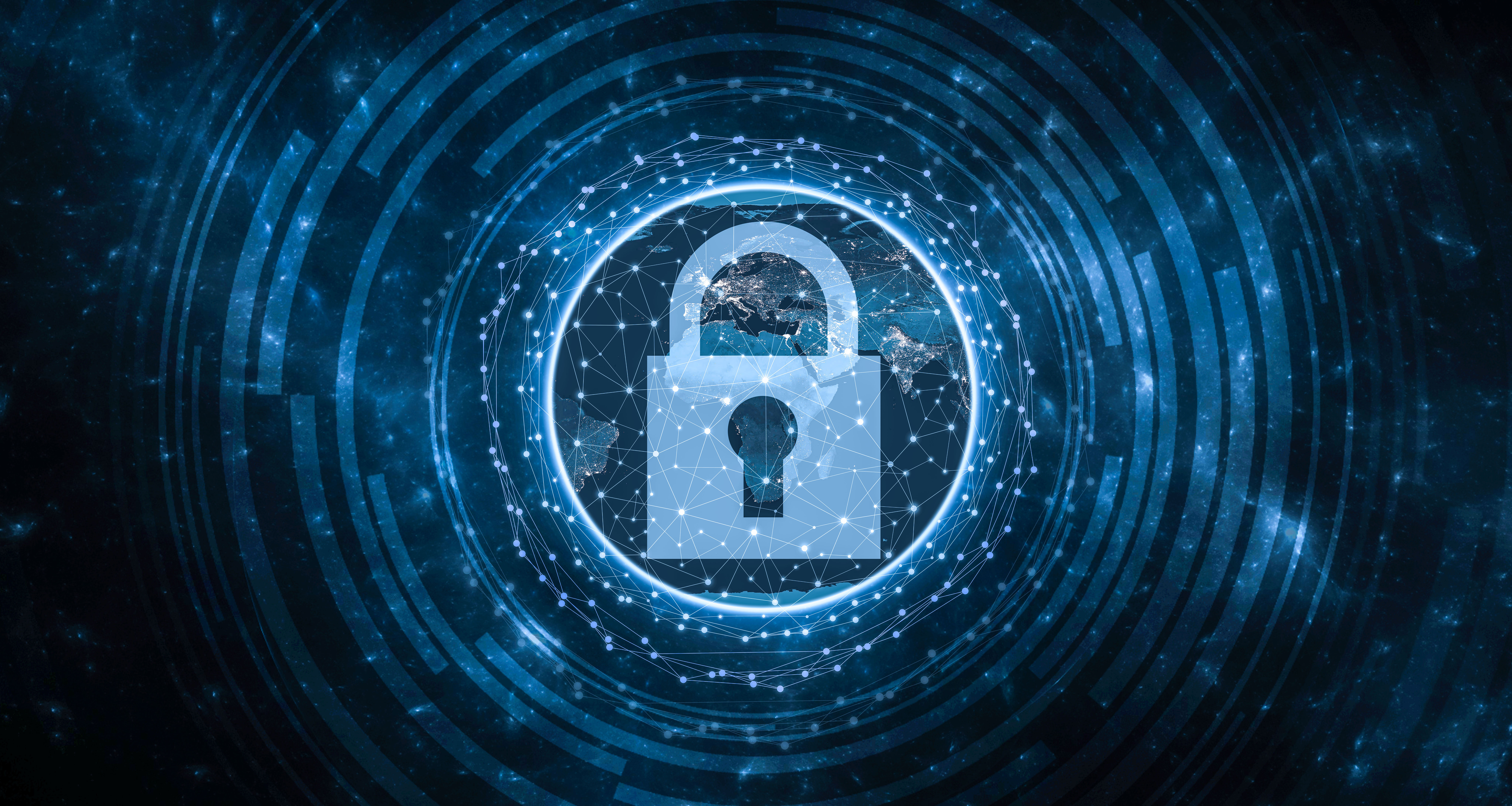 Global Security concept GDPR